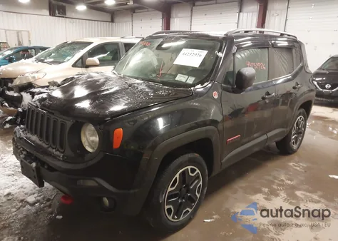 2015 Jeep Renegade Trailhawk z USA, uszkodzony, nr VIN ZACCJBCT0FPB72512